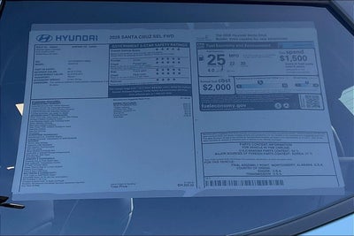 2026 Hyundai Santa Cruz SEL