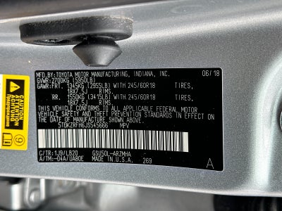 2018 Toyota Highlander XLE