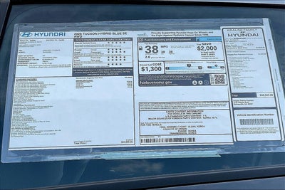 2026 Hyundai Tucson Hybrid Blue SE