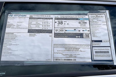 2026 Hyundai Tucson Hybrid Blue SE
