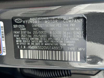 2027 Hyundai Palisade Limited