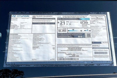2026 Hyundai Palisade Calligraphy