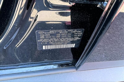 2026 Hyundai Sonata SE