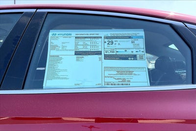 2026 Hyundai Sonata SEL Sport