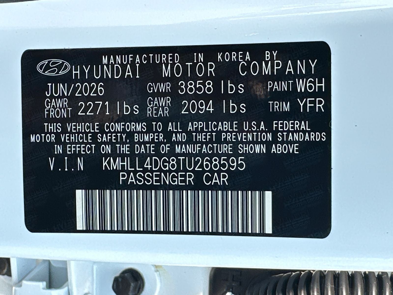 2026 Hyundai Elantra SE