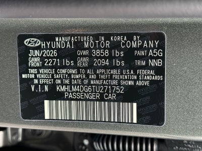2026 Hyundai Elantra SEL Sport