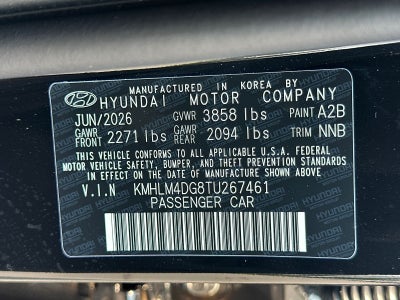 2026 Hyundai Elantra SEL Sport