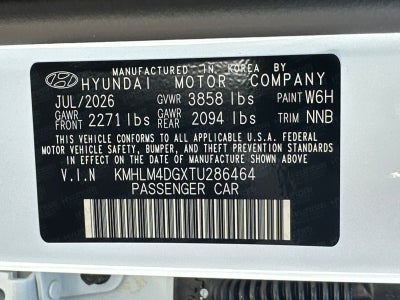 2026 Hyundai Elantra SEL Sport