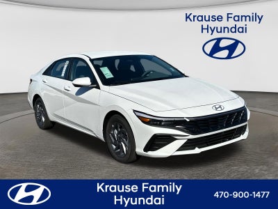 2026 Hyundai Elantra Hybrid Blue