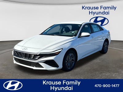 2026 Hyundai Elantra Hybrid Blue