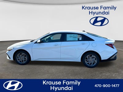 2026 Hyundai Elantra Hybrid Blue