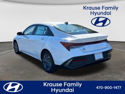 2026 Hyundai Elantra Hybrid Blue