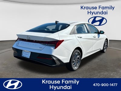 2026 Hyundai Elantra Hybrid Blue