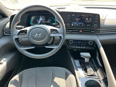 2026 Hyundai Elantra Hybrid Blue