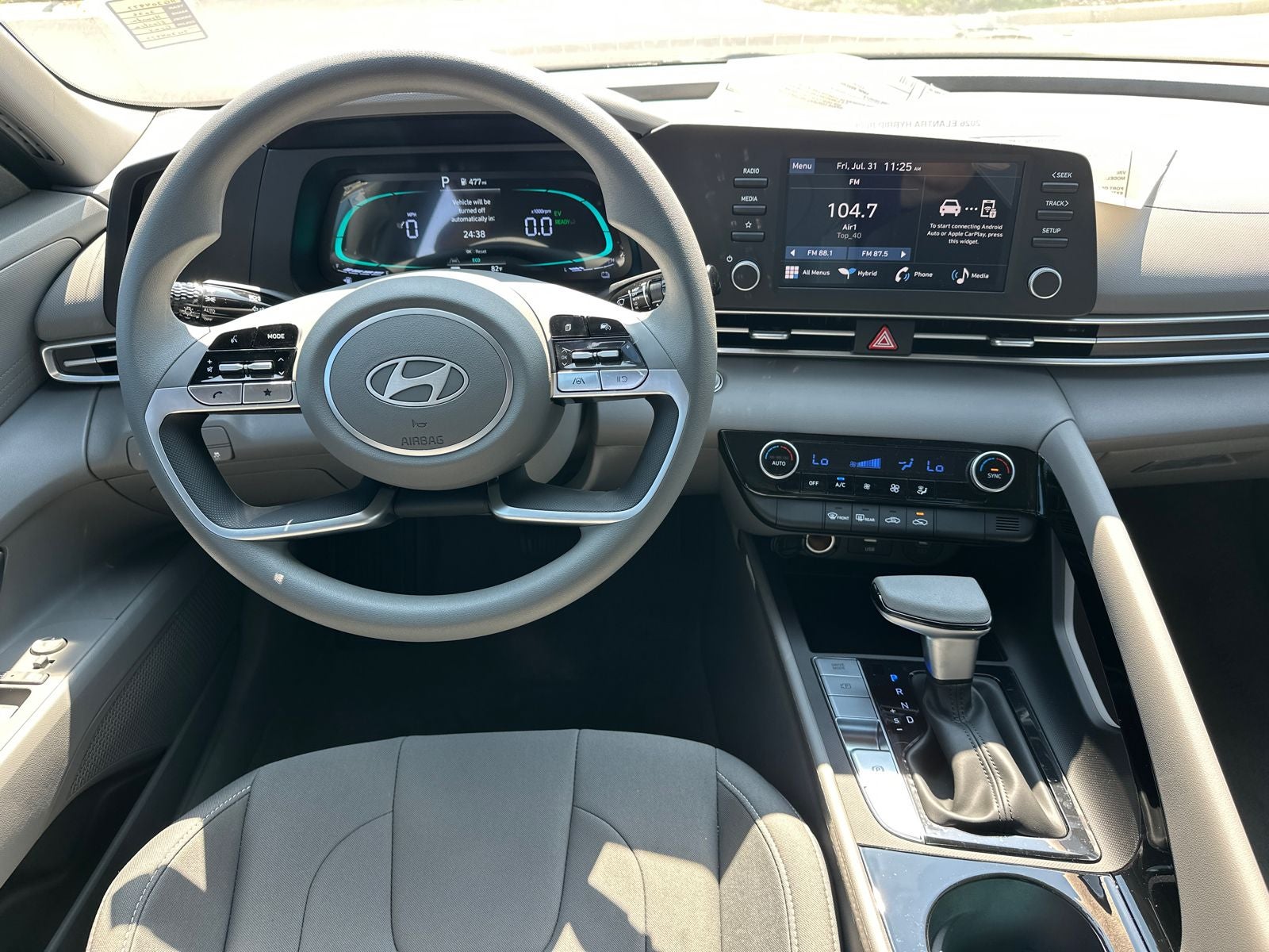2026 Hyundai Elantra Hybrid Blue
