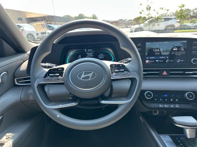 2026 Hyundai Elantra Hybrid Blue