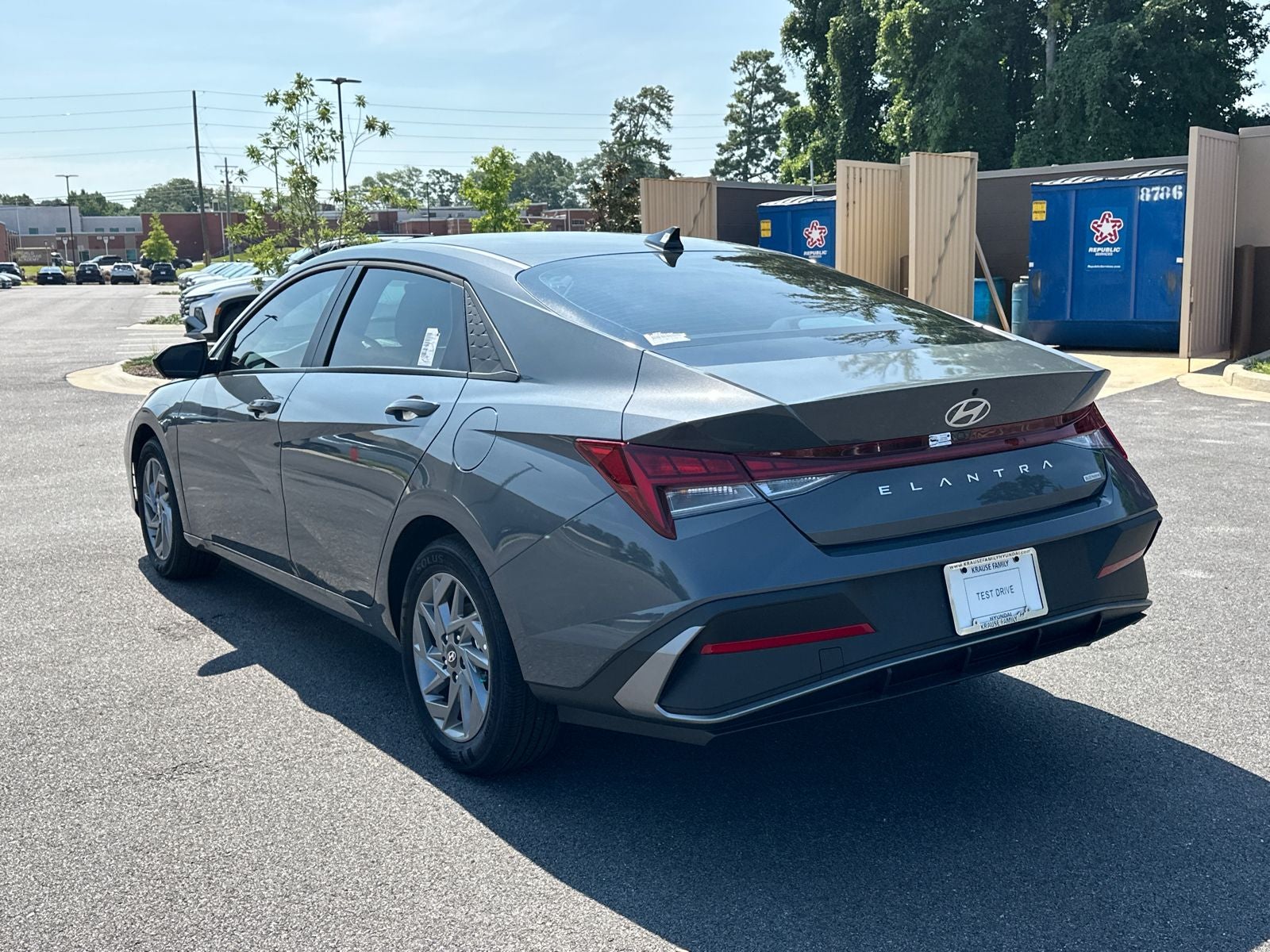 2026 Hyundai Elantra Hybrid Blue