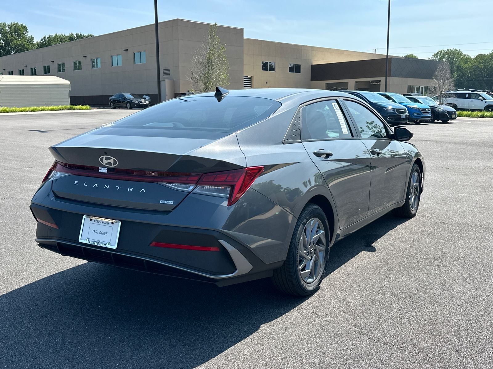 2026 Hyundai Elantra Hybrid Blue