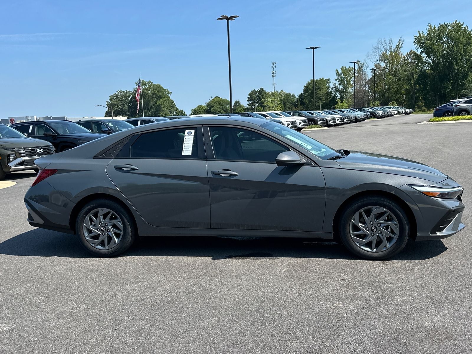 2026 Hyundai Elantra Hybrid Blue