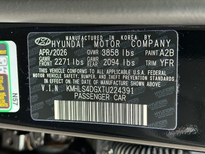 2026 Hyundai Elantra SEL Sport