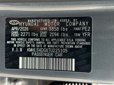 2026 Hyundai Elantra SEL Sport