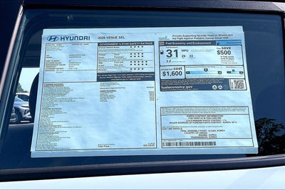 2026 Hyundai Venue SEL