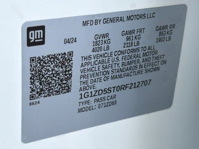 2024 Chevrolet Malibu LT 1LT