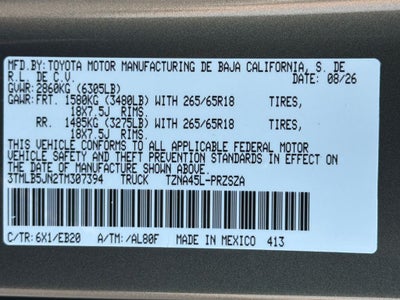 2026 Toyota Tacoma Limited