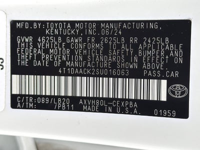 2025 Toyota Camry XSE