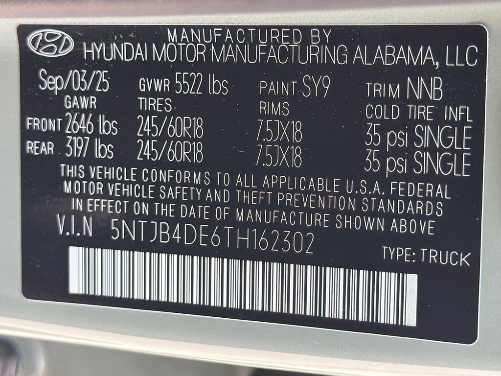 2026 Hyundai Santa Cruz SEL