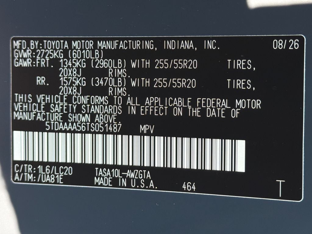 2026 Toyota Grand Highlander Limited