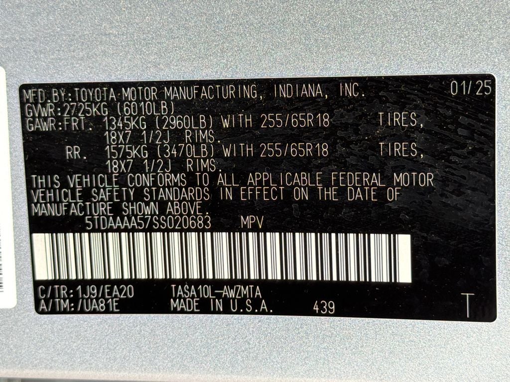 2025 Toyota Grand Highlander XLE