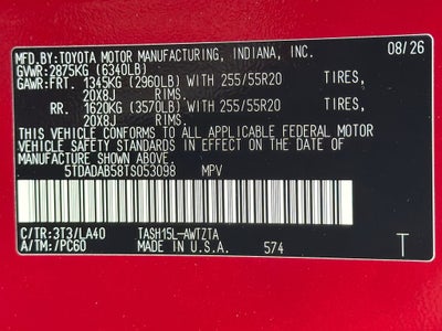 2026 Toyota Grand Highlander Hybrid MAX Platinum