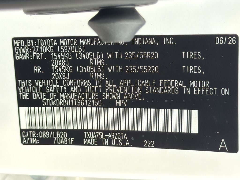 2026 Toyota Highlander Base