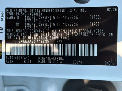 2026 Toyota Corolla Cross L