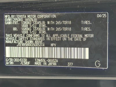 2025 Toyota 4Runner i-FORCE MAX Hybrid TRD Pro
