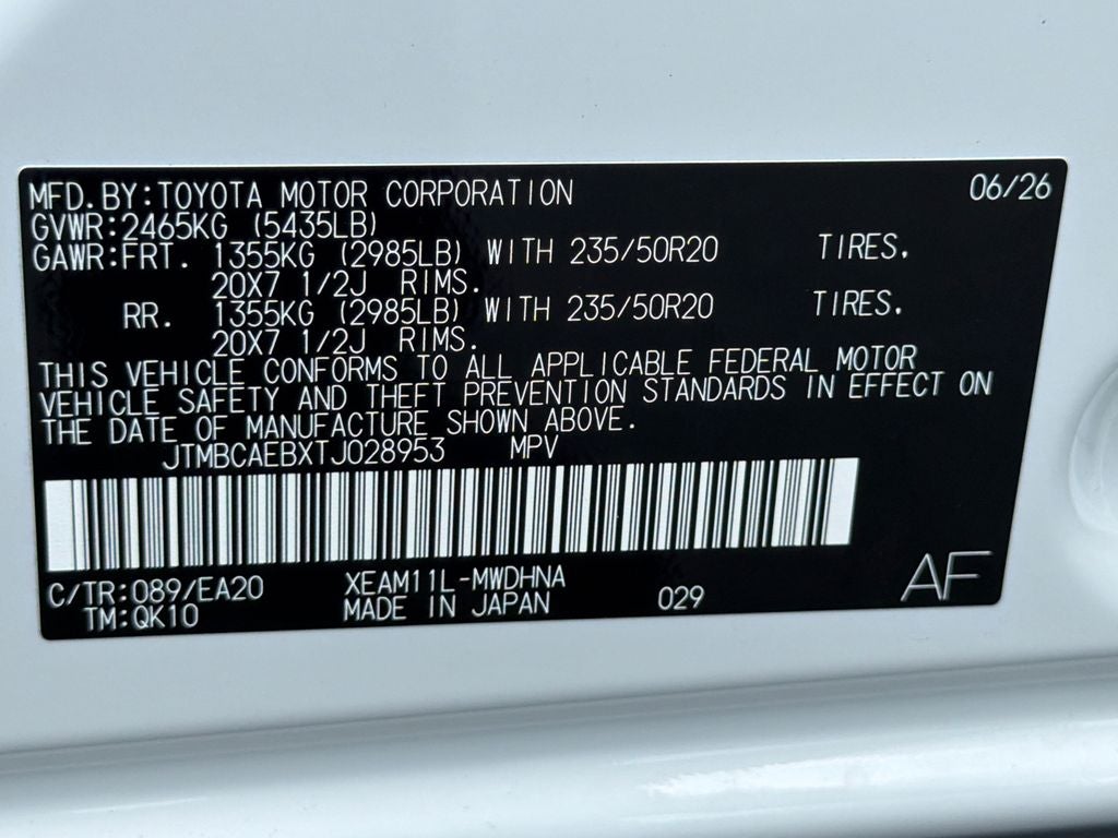 2026 Toyota bZ Limited