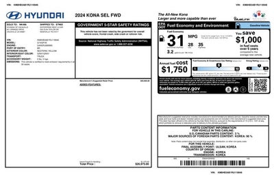 2024 Hyundai Kona SEL