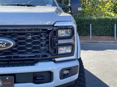 2025 Ford F-250SD Lariat BLACK WIDOW by FOX FACTORY