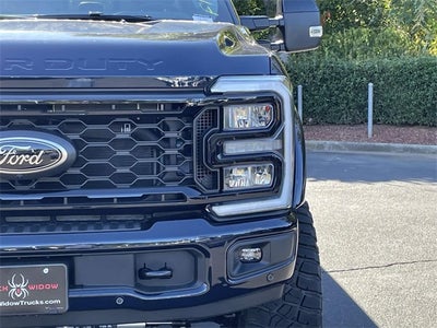 2025 Ford F-250SD Lariat BLACK WIDOW by FOX FACTORY