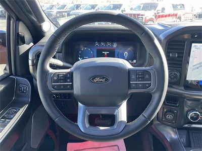 2025 Ford F-150 Lariat BLACK WIDOW by FOX FACTORY