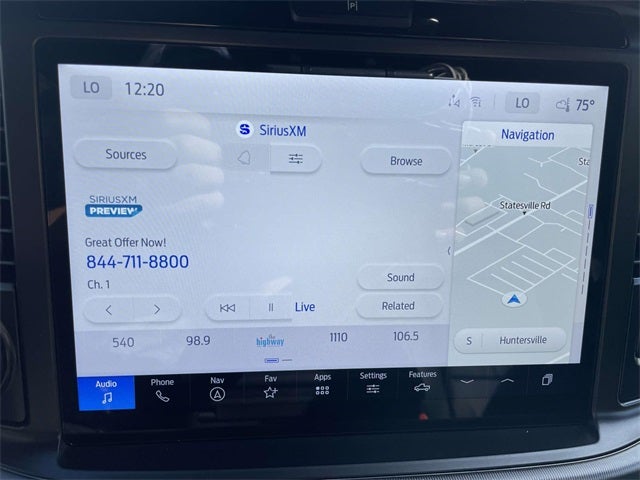 2025 Ford F-150 Lariat BLACK WIDOW by FOX FACTORY