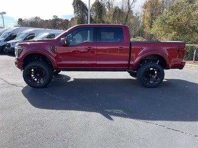 2025 Ford F-150 Lariat BLACK WIDOW by FOX FACTORY