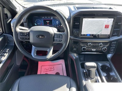 2025 Ford F-150 Lariat BLACK WIDOW by FOX FACTORY