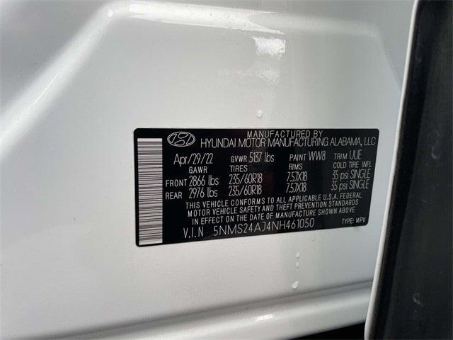 2022 Hyundai Santa Fe SEL