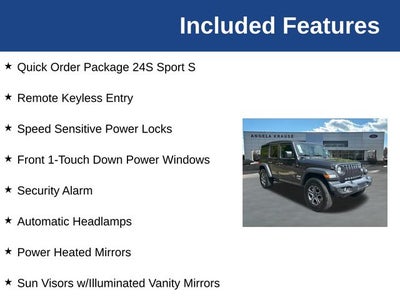 2019 Jeep Wrangler Unlimited Sport S