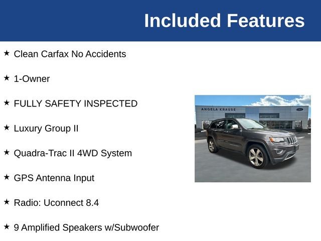 2015 Jeep Grand Cherokee Limited
