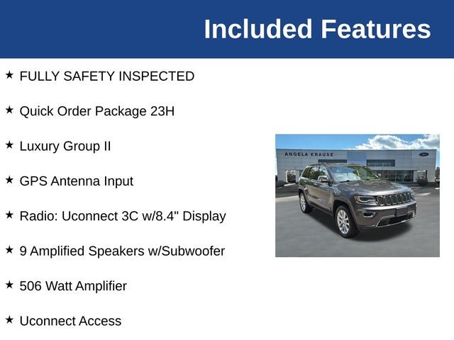 2017 Jeep Grand Cherokee Limited