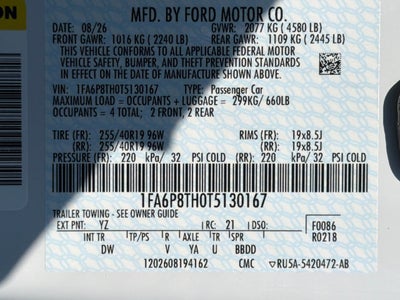 2026 Ford Mustang EcoBoost