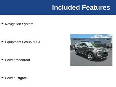 2017 Ford Explorer Platinum